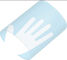 ওয়াশমিট বেড বডি স্ক্রাব গ্লাভস প্যাক 8টি জলবিহীন, ফ্রি গ্লাভ আকৃতির ওয়াইপ ধুয়ে ফেলুন