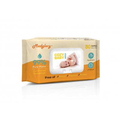 Alcohol Free Baby Wet Wipes Clinically Proven Mild Hypoallergenic Dermatologist Tested