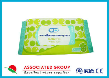 Shampoo Potato Scrubbing Gloves For Body , Disposable Paper Gloves