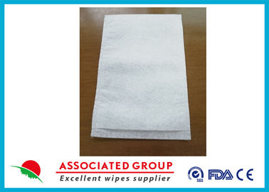 Disposable Medical Wet Wash Glove White Color For Hospital / Home Care