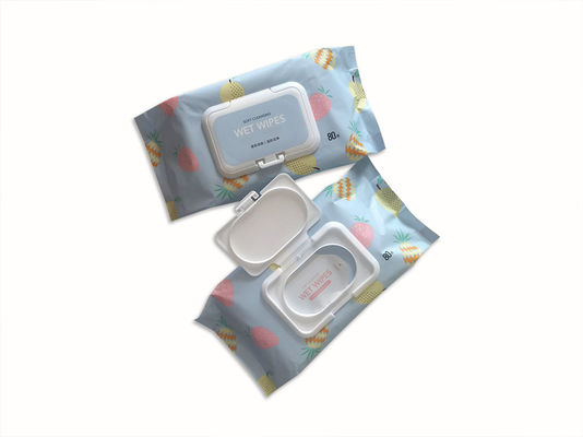 Strawberry Aroma Soft Adult Wet Wipes Comfortable Non Alcoholic