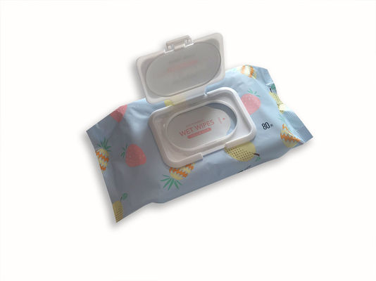Strawberry Aroma Soft Adult Wet Wipes Comfortable Non Alcoholic